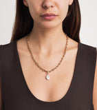 Astrid & Miyu gold-plated pearl necklace - British product