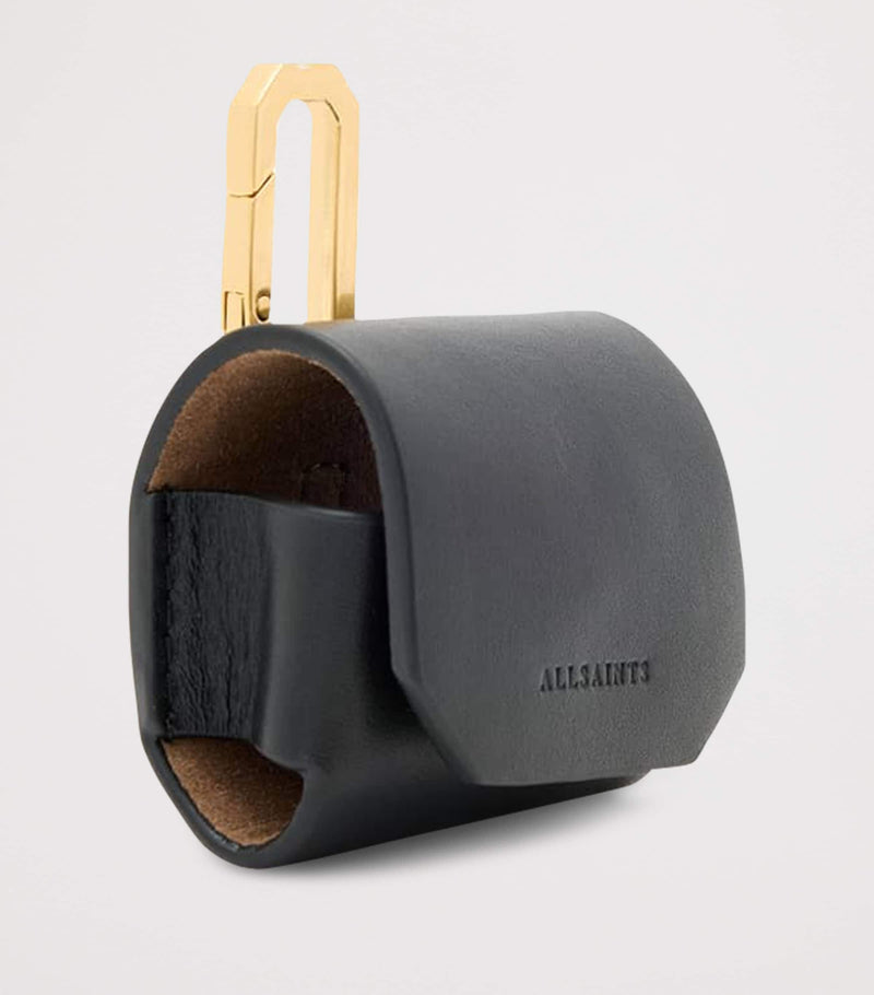 AllSaints Leather Hex AirPods Case - British product