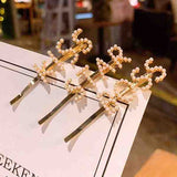 Envie Pearl Words Star Hair Pin - British product