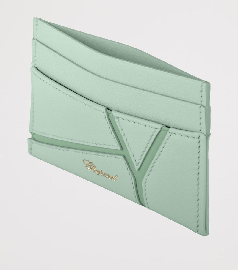 Chopard leather diamond card holder (British brand)