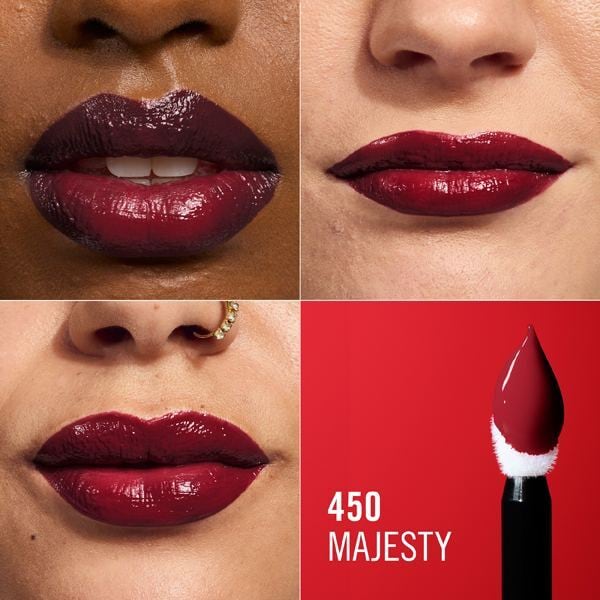 Rimmel Thrill Seeker Lip Stain Majesty, imported from the UK
