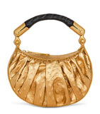 Balmain Mini Leather Ebene handbag, UK version