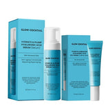 Hydrate and plump skincare set with serum and eye cream, UK version