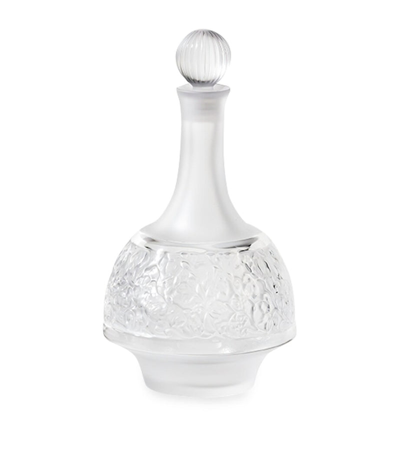 Lalique Crystal Versailles Cruet 15cm, UK version