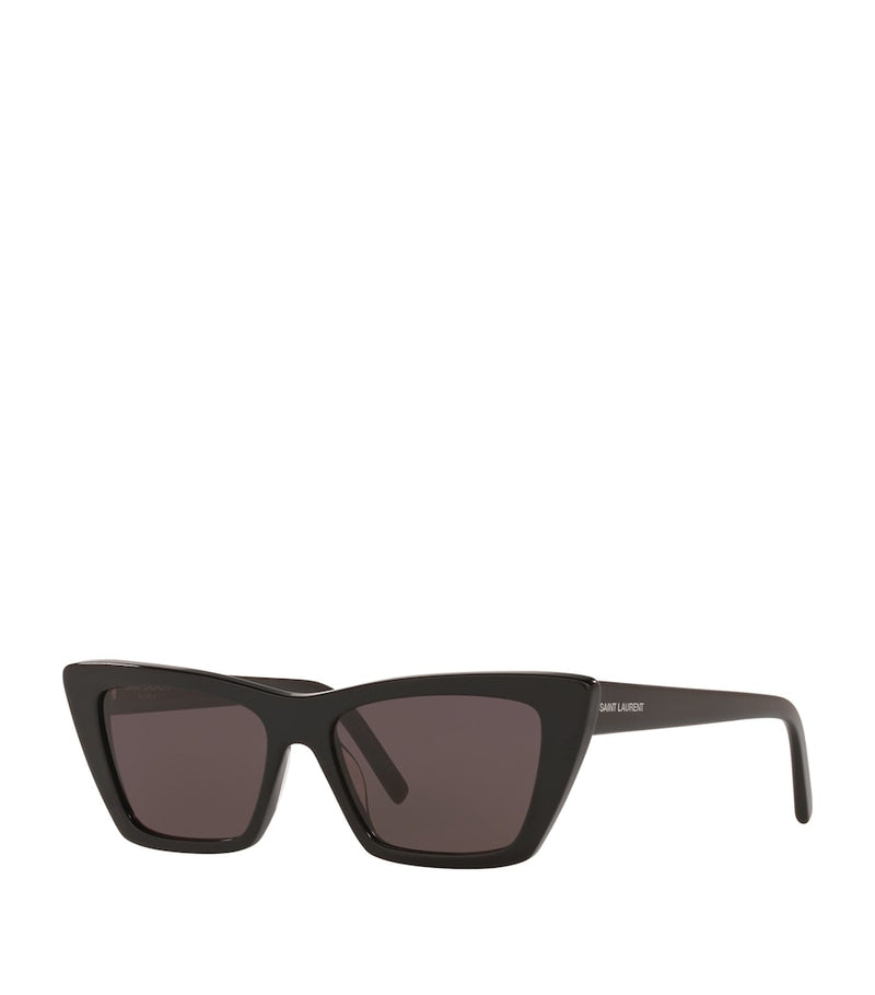 Saint Laurent Mica cat eye sunglasses, imported from the UK