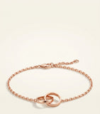 Cartier LOVE chain bracelet rose gold diamond, imported from the UK