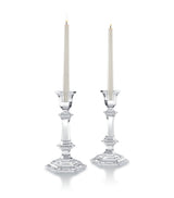 Harrods Baccarat Harcourt Candlesticks Set of 2 Candle Holders- Buy online at McGrocer