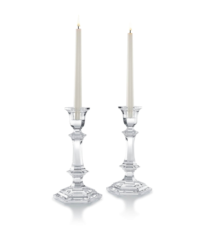 Baccarat Harcourt candlesticks set of 2 - British product