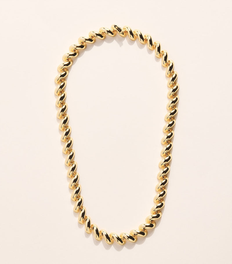 Eddie Borgo gold torsade necklace - British product