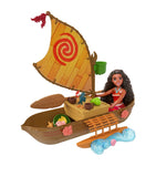 Disney Moana Floating Ocean Voyager Canoe playset, UK version