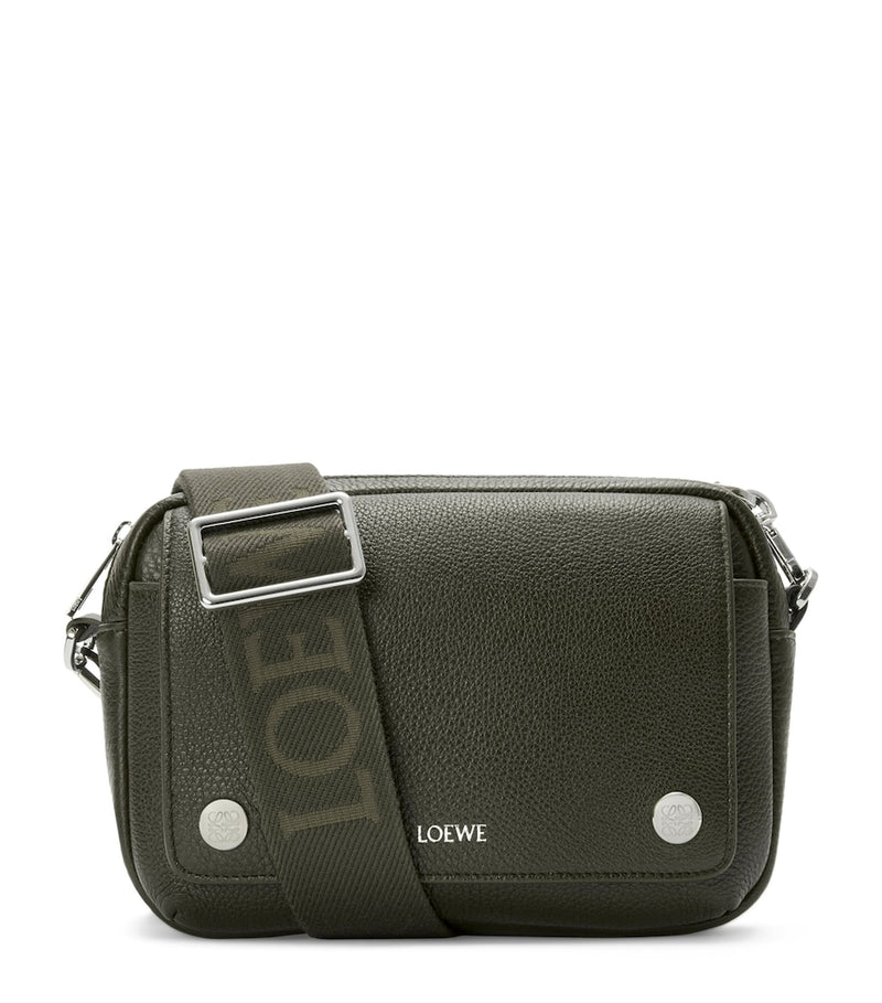 LOEWE Small Leather Pebble Messenger Bag, imported from the UK