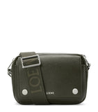 LOEWE Small Leather Pebble Messenger Bag, imported from the UK