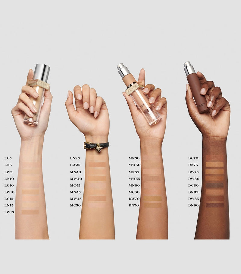 Prada Beauty Reveal Skin Optimising Foundation, imported from the UK