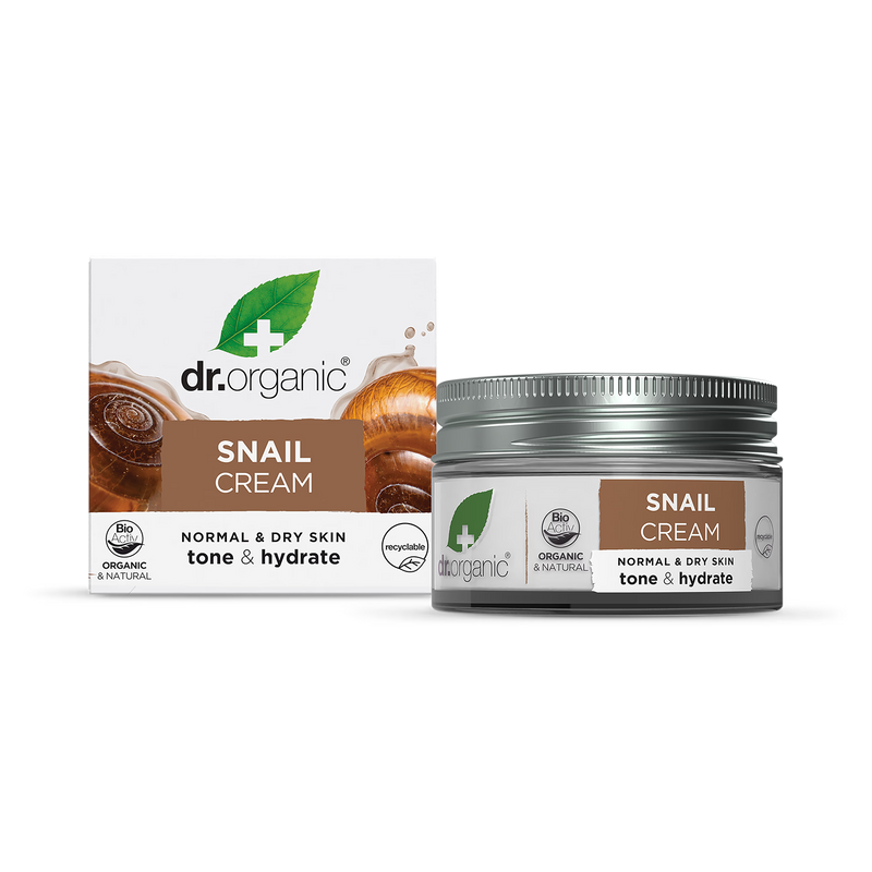 Dr Organic snail gel cream 50ml - British product