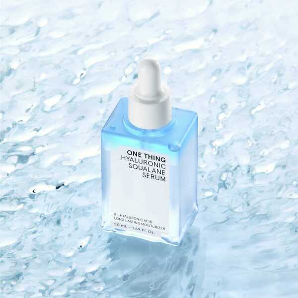 ONE THING Hyaluronic Squalane Serum 50ml, imported from the UK