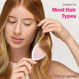 Brushworks travel hairbrush - British product