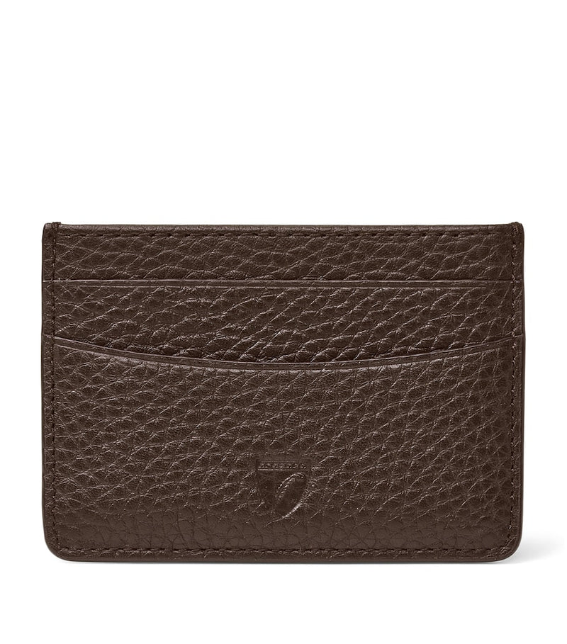 Aspinal of London leather logo card holder, imported from the UK