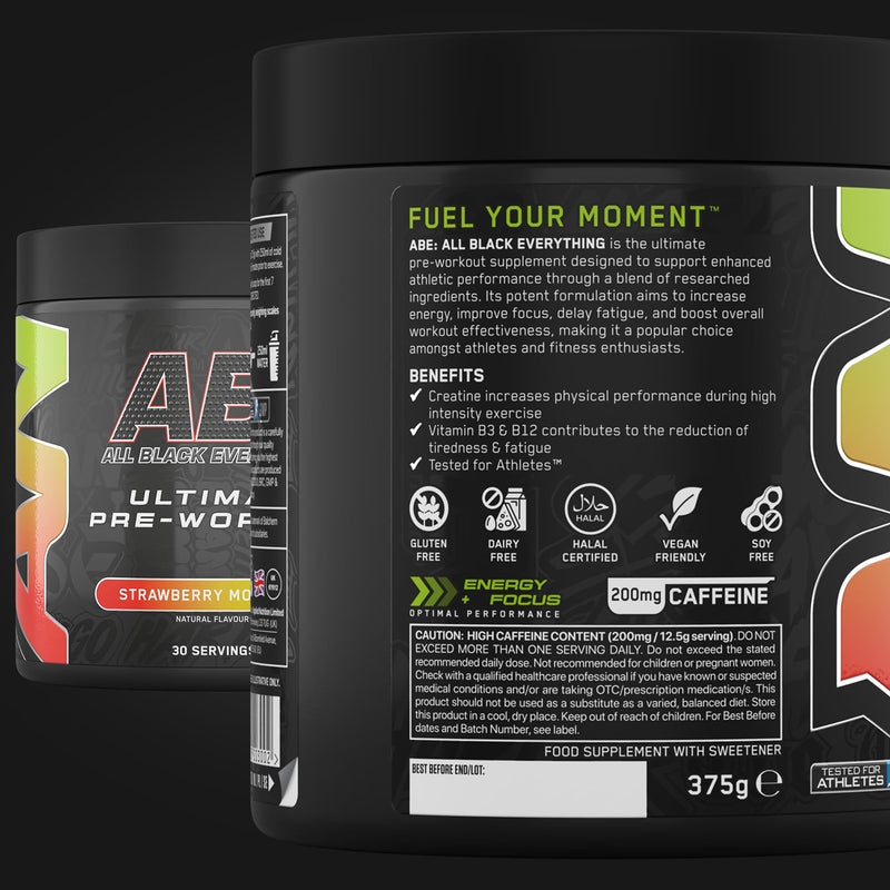 Applied Nutrition Pre Workout Powder Strawberry Mojito 375g - British product