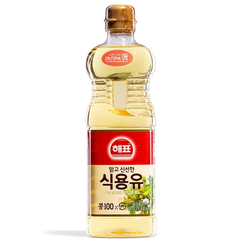 Sajo pure refined soybean oil, UK version