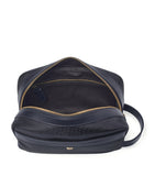 Aspinal Of London logo-detail wash bag - British product
