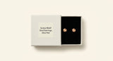 Cartier LOVE stud earrings in 18ct rose-gold (British brand)