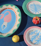 Laetitia Rouget mermaid motif platter plate 37cm, UK version