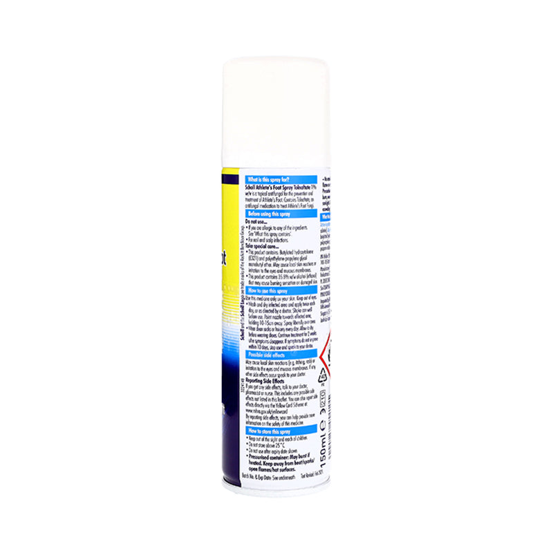 Scholl athlete's foot spray 150ml British product