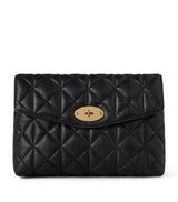 Harrods Mulberry Large Leather Darley Cosmetic Pouch- Buy online at McGrocer