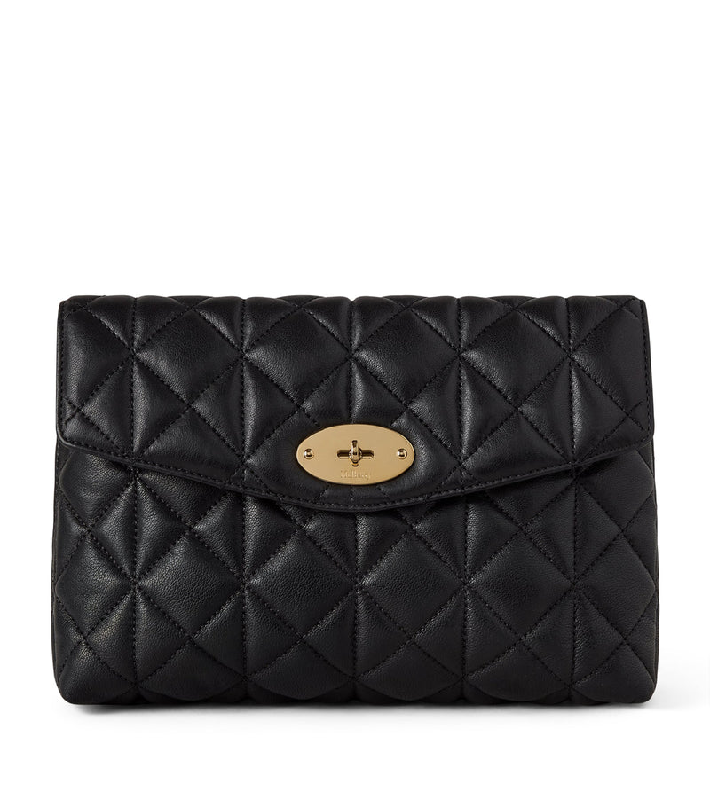 Mulberry Darley leather cosmetic pouch, imported from the UK