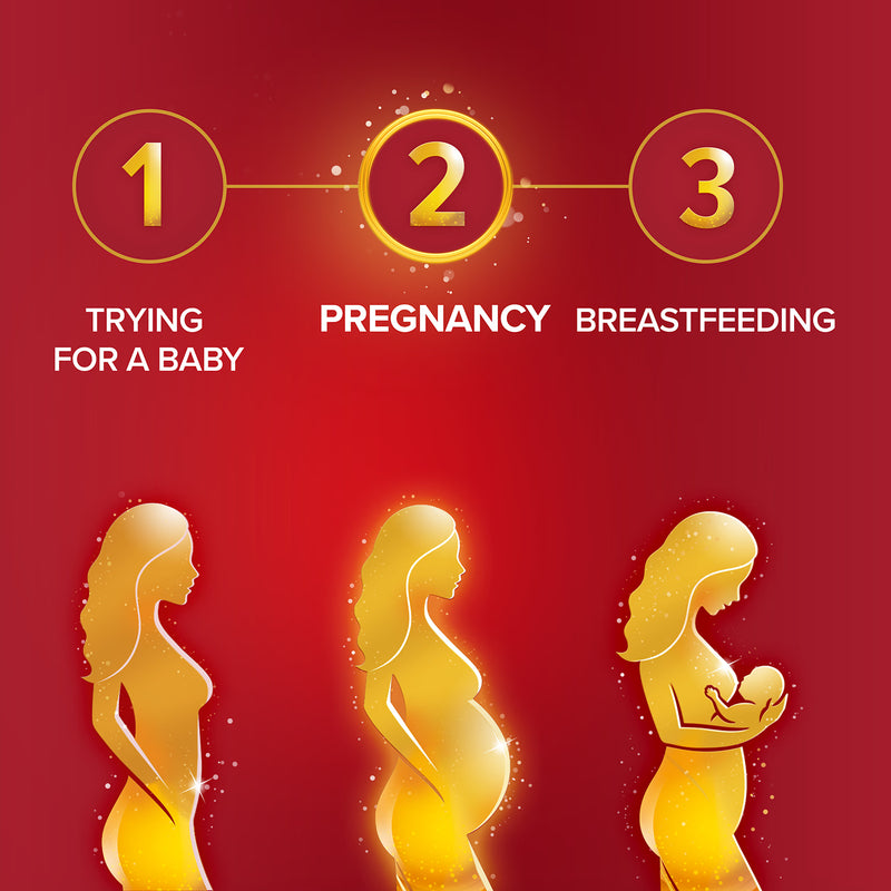 Seven Seas pregnancy vitamins tablets and capsules 1 month supply (British brand)