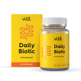 Holland & Barrett Vitl Daily Biotic Probiotic Capsules 30 Capsules- Buy online at McGrocer