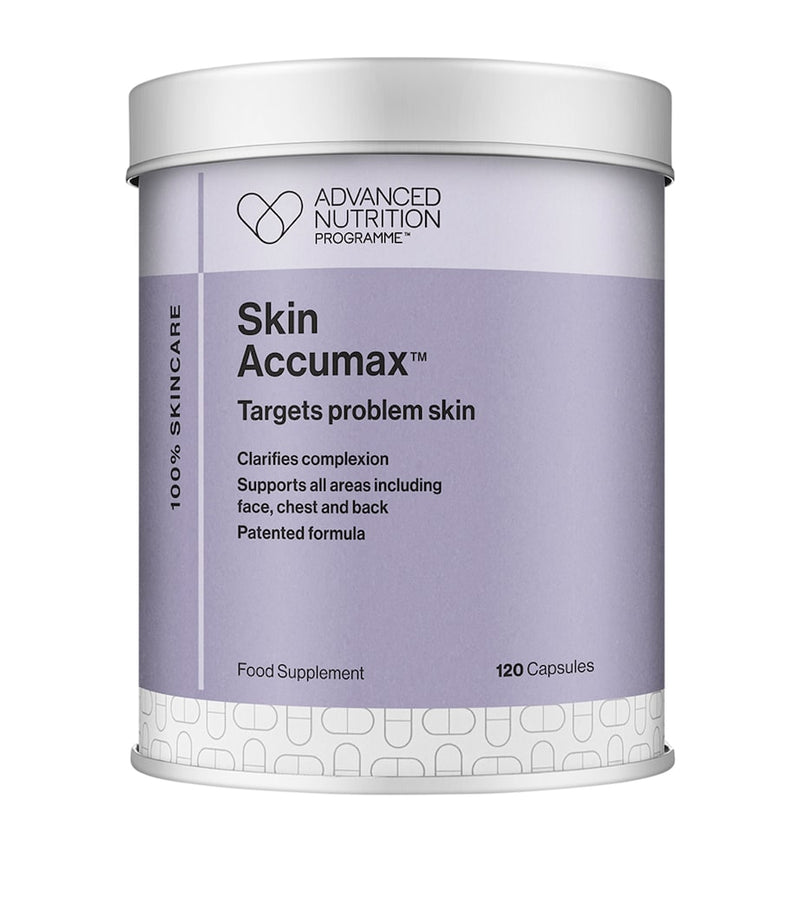 Advanced Nutrition Programme Skin Accumax supplement 120 capsules, UK version