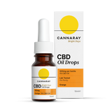 Holland & Barrett Cannaray Bright Days Orange Flavour CBD Oil Drops 500mg 10ml- Buy online at McGrocer