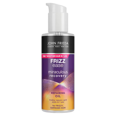 Superdrug Frizz Ease Miraculous Recovery Tropical Hair Oil 100ml- Buy online at McGrocer