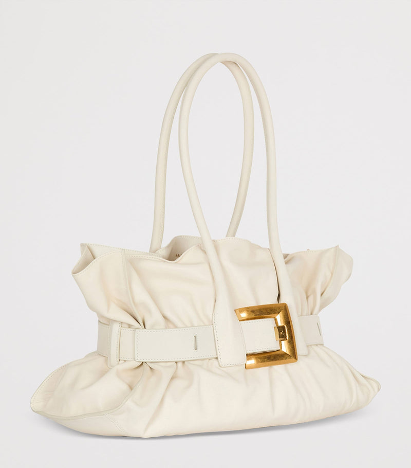 Balmain large leather Anthem shoulder bag - British product