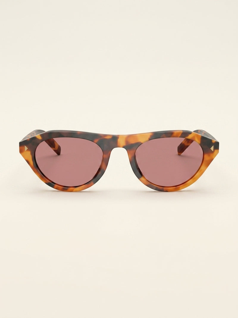 Prada irregular-frame acetate sunglasses 52mm, UK version