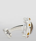 Deakin & Francis sterling silver UFO cufflinks - British product