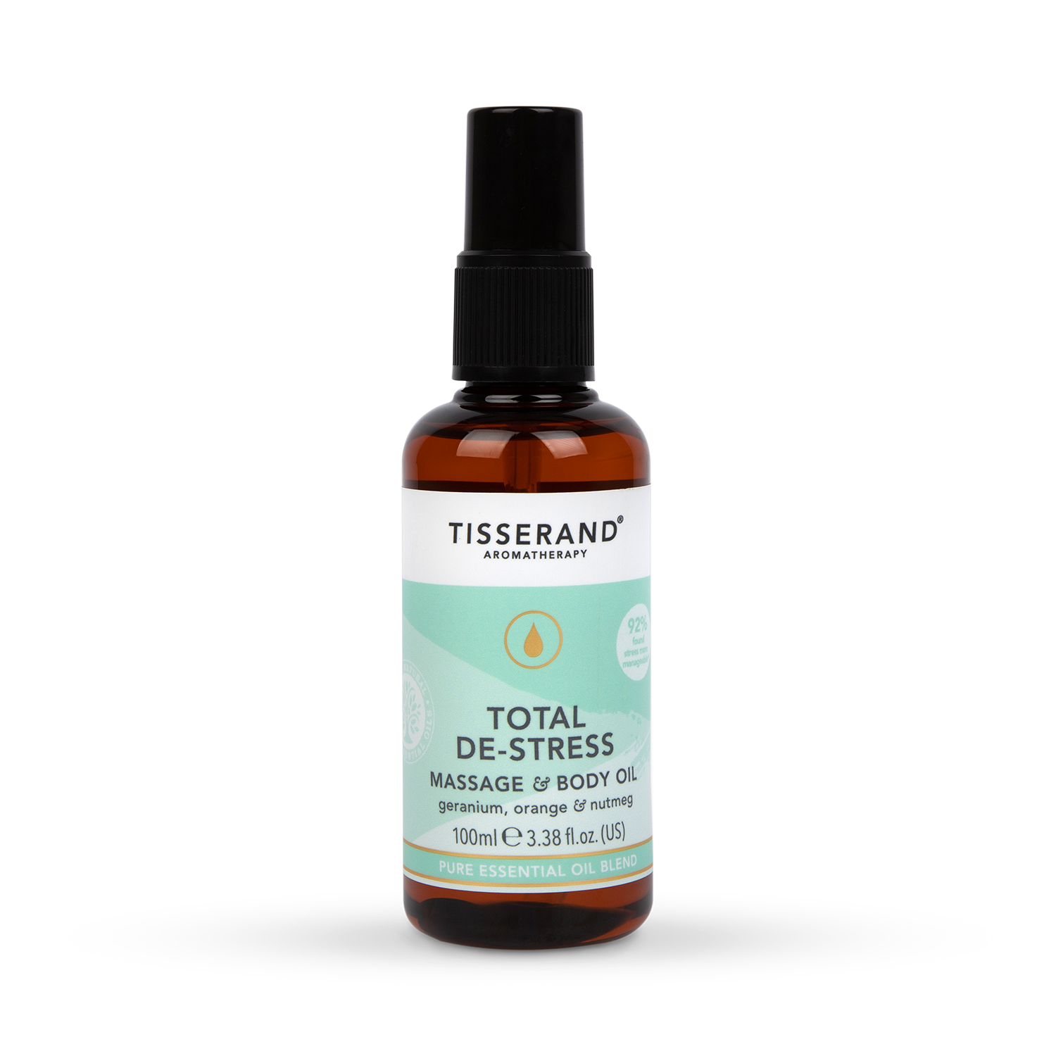 Tisserand Total De-Stress Massage & Body Oil 100ml - 998835
