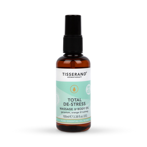 Tisserand Total De-Stress Massage & Body Oil 100ml
