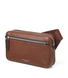 Aspinal of London reporter compact leather belt bag - British product