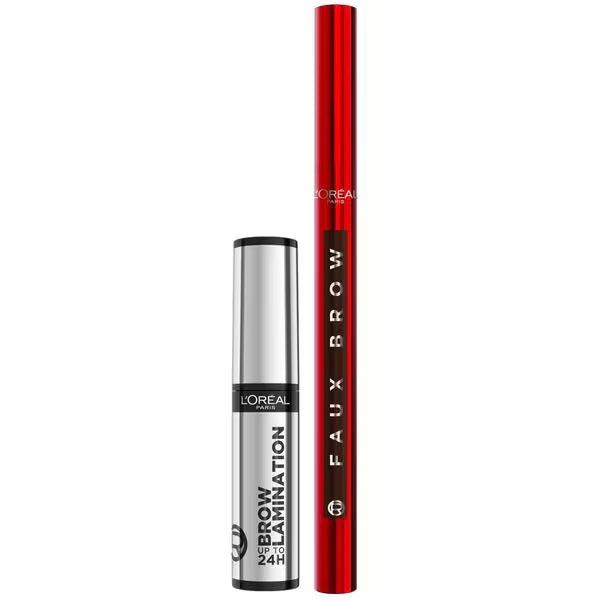 L'Oreal Paris Brow Lamination Duo Dark Brunette, UK version