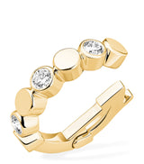 Harrods Messika D-Vibes Yellow Gold and Diamond Ear Cuff (0.16ct)- Buy online at McGrocer