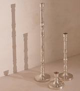 Harrods Large Silver-Plated Decorative Candlestick 44cm- Buy online at McGrocer