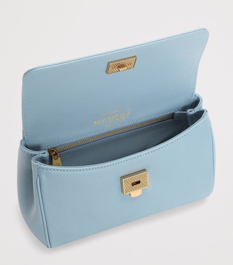 Dolce&Gabbana My Sicily top-handle bag plongé calfskin (British brand)