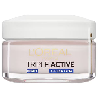 Superdrug L'Oréal Paris Triple Active Night Cream 50ml- Buy online at McGrocer
