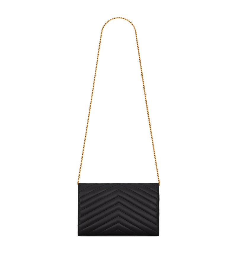 Saint Laurent Envelope wallet bag with YSL monogram - British product