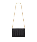 Saint Laurent Envelope wallet bag with YSL monogram - British product