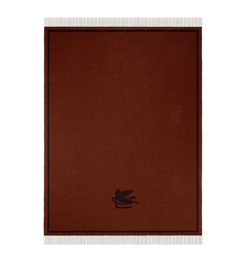 Etro wool Boyd throw 180cm x 140cm - British product