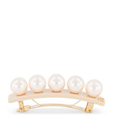Harrods Alexandre de Paris Oversize Pearl-Detail Slide Hair Clip- Buy online at McGrocer