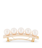 Alexandre de Paris oversize pearl hair clip, imported from the UK